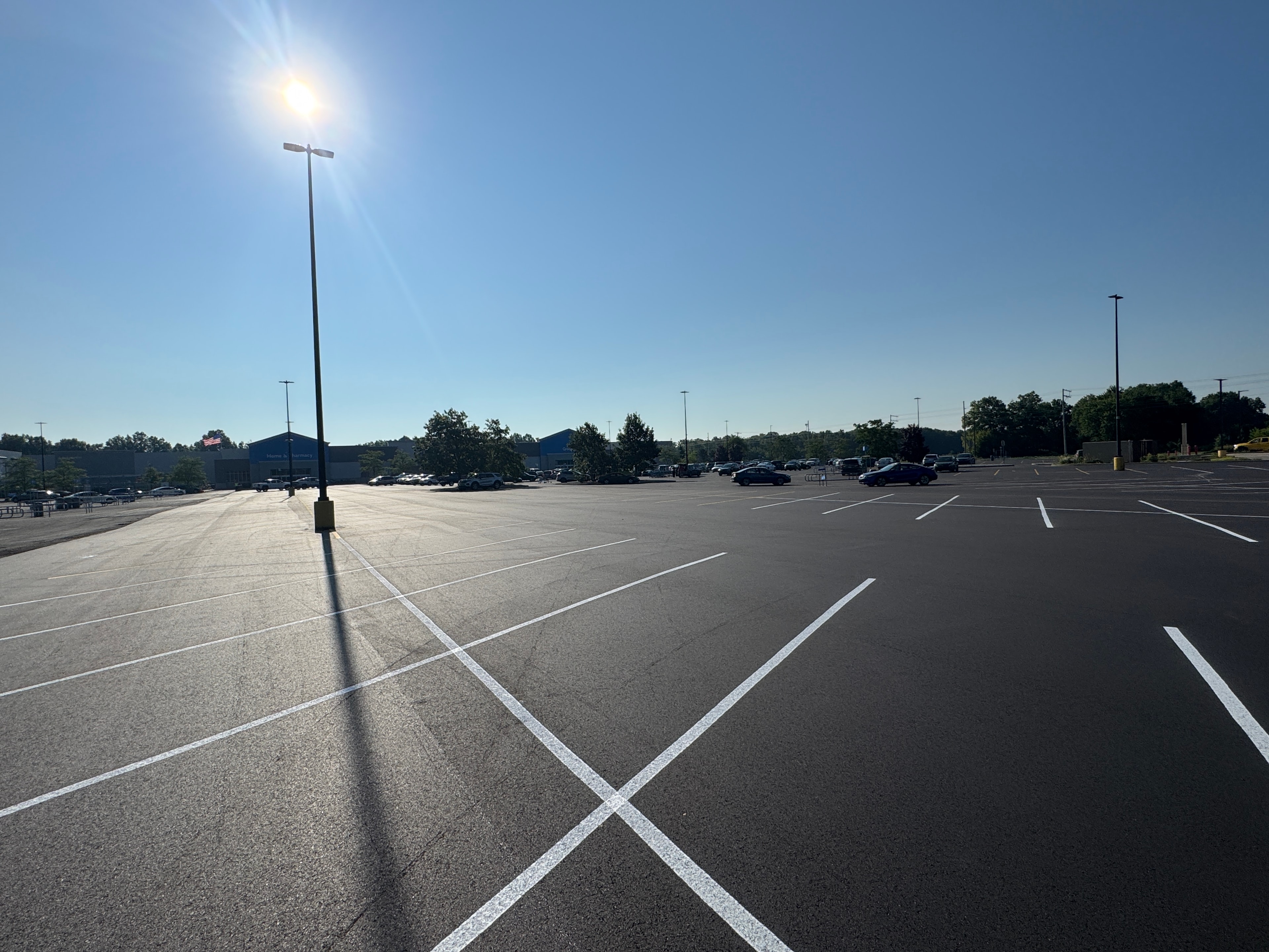Commercial Parking Lot